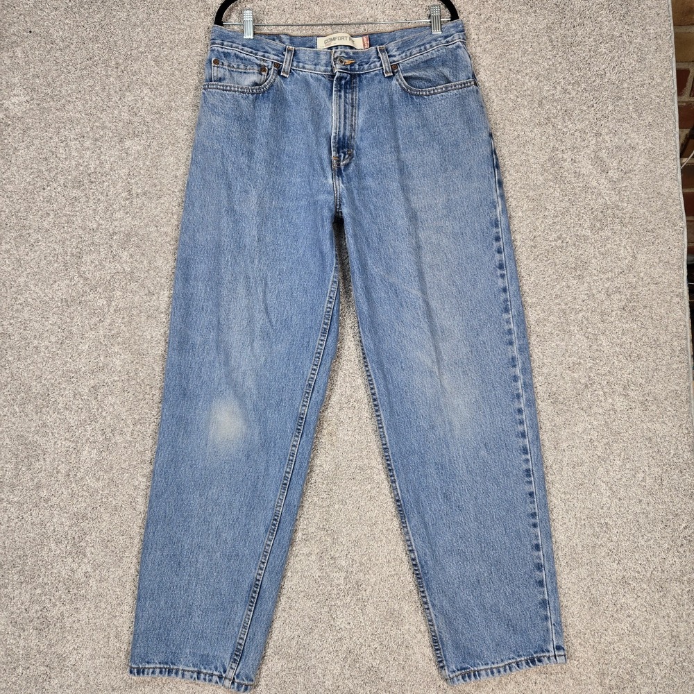Vintage Levi's 560 Comfort Fit Jeans Mens‎ 34x32 Blue Loose relaxed fit tapered